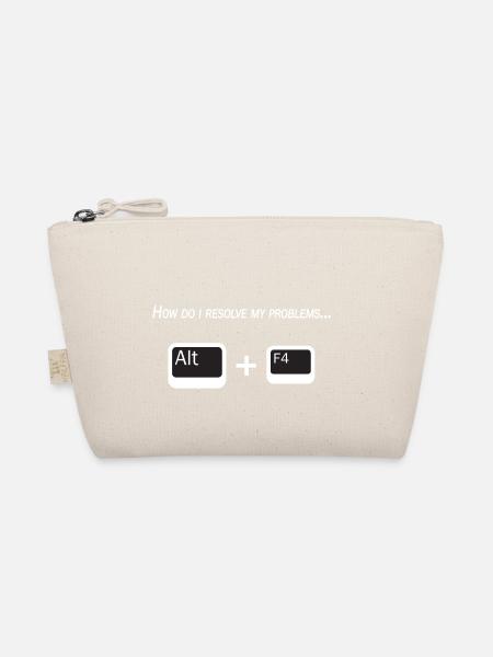 nerd story - Organic Pouch - nature - Front