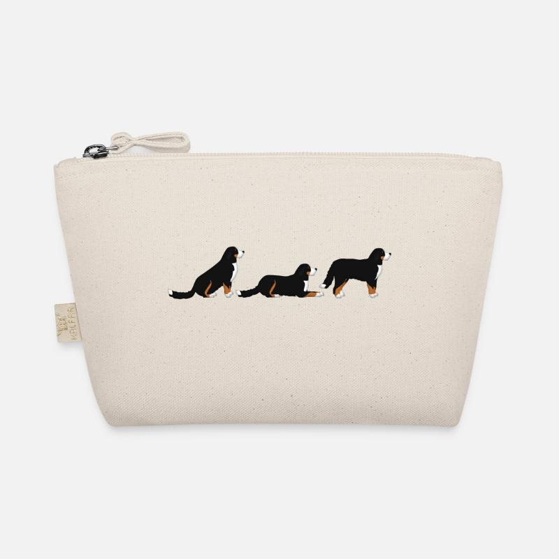 Sitz Platz Steh Berner Sennenhund Bio-Täschchen