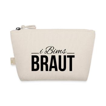 i bims braut - Bio-Täschchen - Natur - Vorne
