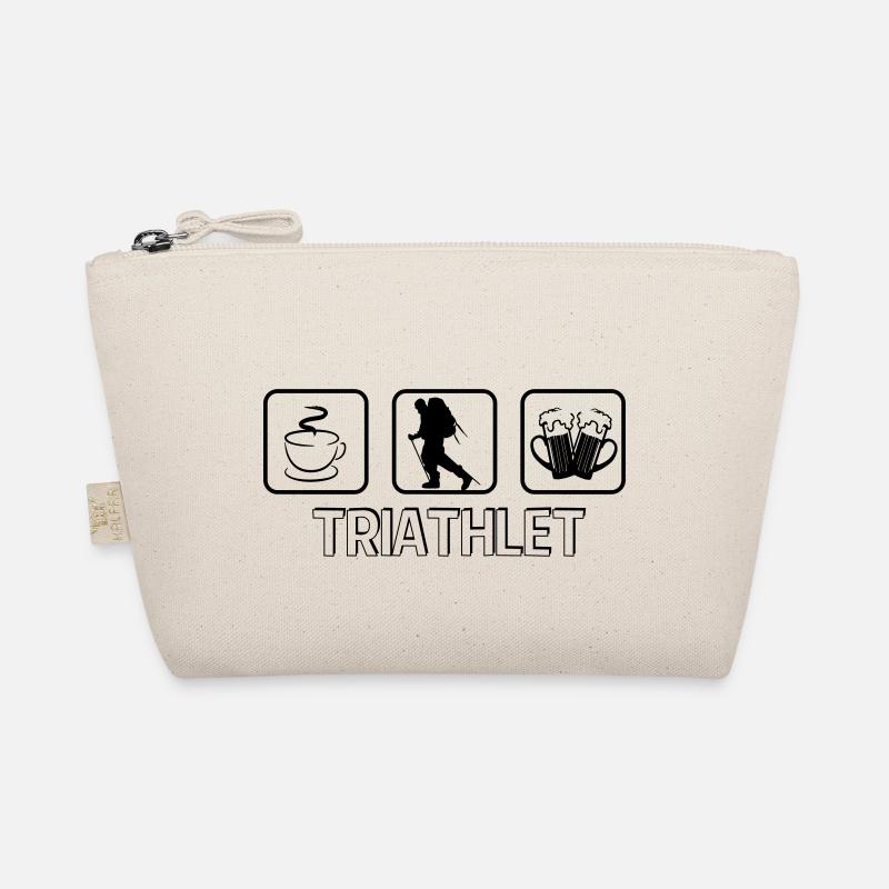 Triathlete mountain hiking Organic Pouch