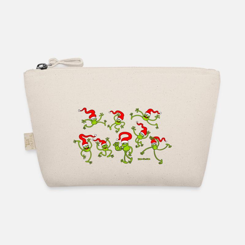 Grenouilles dansent et fêtent Noël joyeusement Trousse biologique