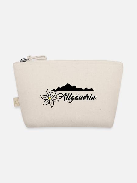 Allgäuerin Design - Bio-Täschchen - Natur - Vorne