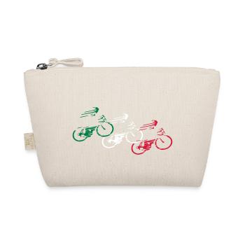 road bike racer italy - Organic Pouch - nature - Front