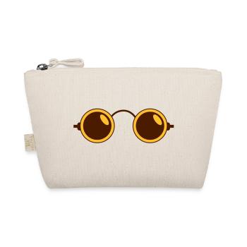 lunettes punk fusée de vapeur verres circulaires - Trousse biologique - nature - Devant