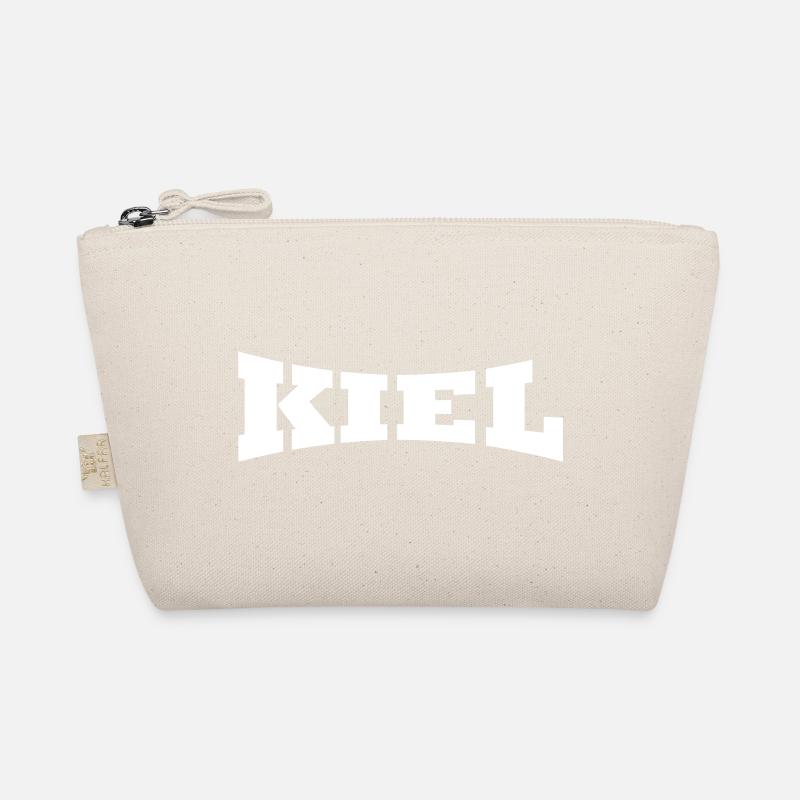 Kiel Schriftzug - Bio-Täschchen - Natur