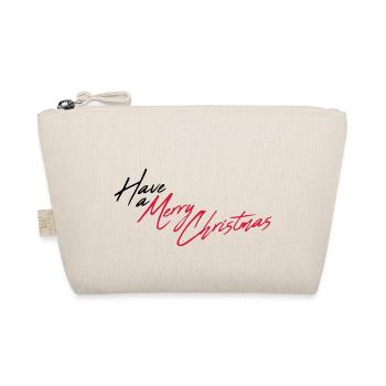 cool have a merry christmas christmas merry christmas - Organic Pouch - nature - Front