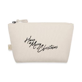 have a merry christmas christmas merry christmas - Organic Pouch - nature - Front
