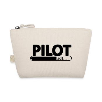Pilot // Pilotin // Flugzeug // reisen // Flieger - Bio-Täschchen - Natur - Vorne