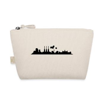 Hannover // Skyline // Silhouette // Skylineshirt - Bio-Täschchen - Natur - Vorne