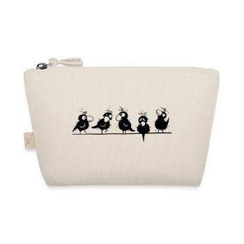 Happy Raven - Organic Pouch - nature - Front