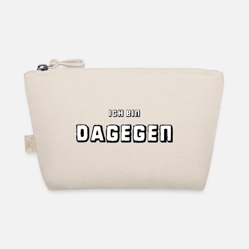 Ich bin dagegen - Universal-Protest - Bio-Täschchen - Natur