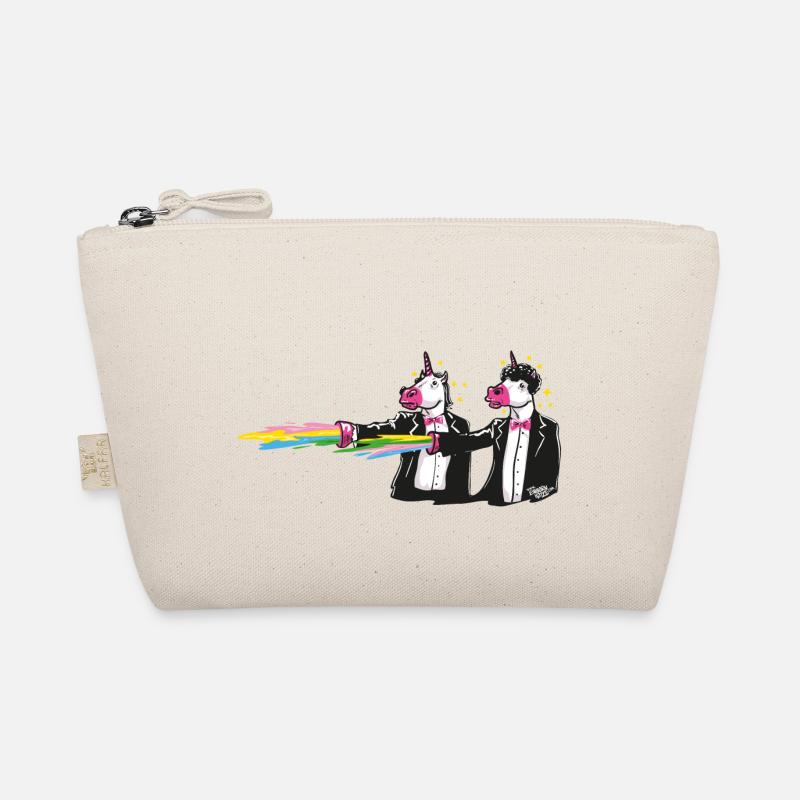 unicorns & rainbows Bio-Täschchen