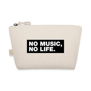Keine Musik, kein Leben - Bio-Täschchen - Natur - Vorne