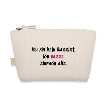 Rassist - Bio-Täschchen - Natur - Vorne