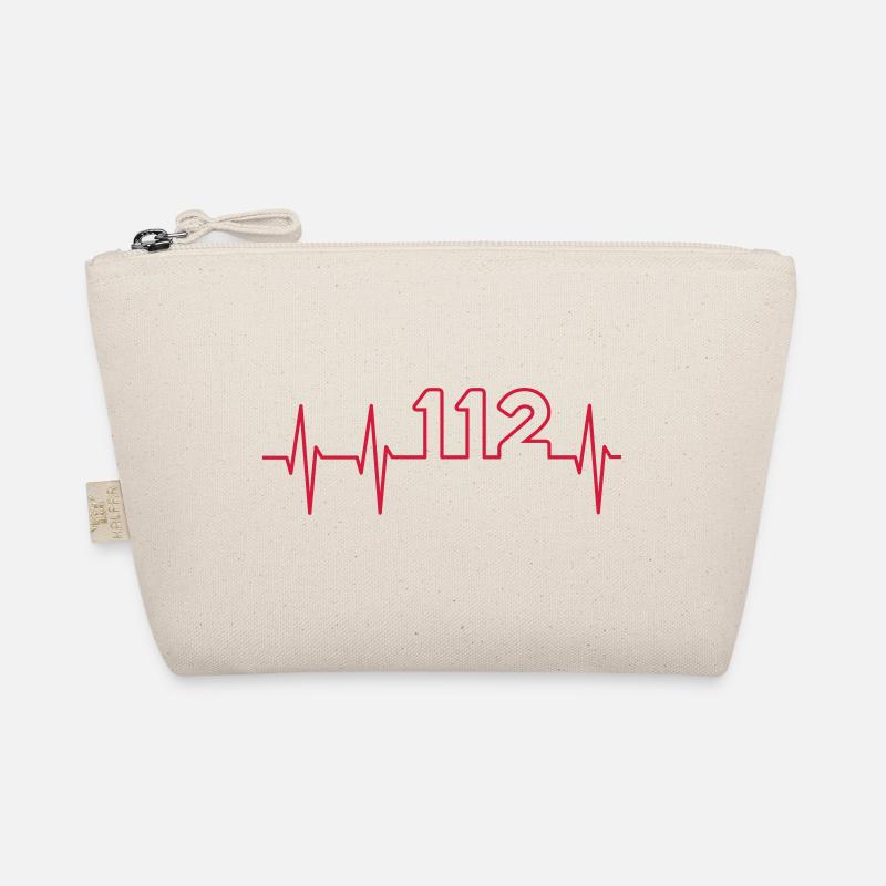 EKG und 112 - Bio-Täschchen - Natur