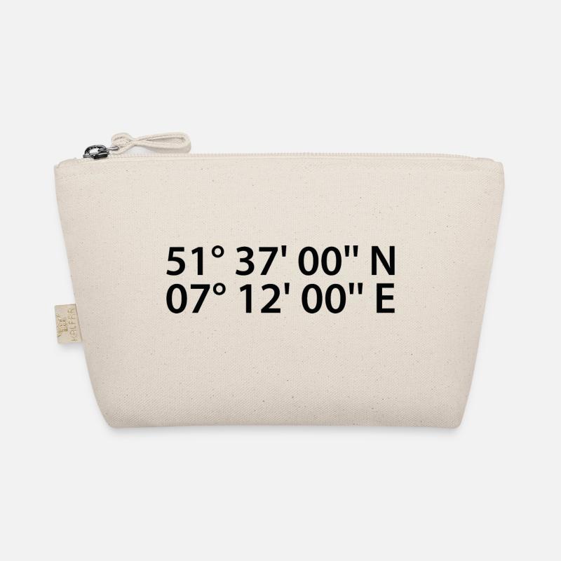 Recklinghausen coordinates Organic Pouch