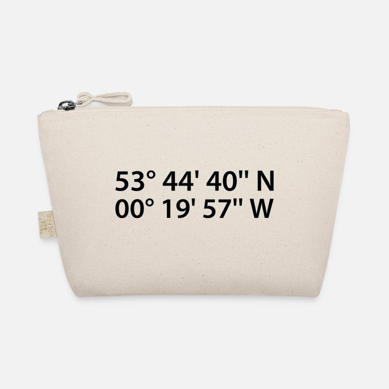 Kingston upon Hull Coordinates Organic Pouch