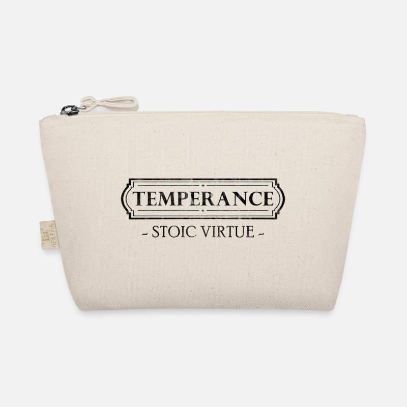 Stoic Virtue Temperance Organic Pouch