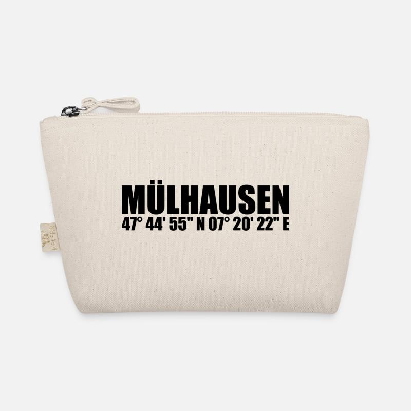 Mulhouse Coordinates Organic Pouch