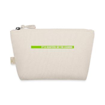 beautiful day for learning - Organic Pouch - nature - Front