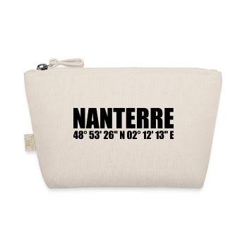 Nanterre Koordinaten - Bio-Täschchen - Natur - Vorne