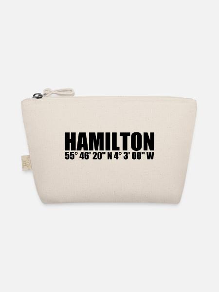 Hamilton Koordinaten - Bio-Täschchen - Natur