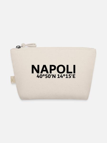 Napoli Koordinaten - Bio-Täschchen - Natur