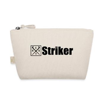 Field hockey hockey player hockey striker hockey - Organic Pouch - nature - Front