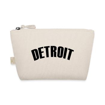 detroit shirt - Bio-Täschchen - Natur - Vorne