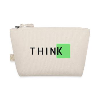 ThinkK Green Block Typo - Trousse biologique - nature - Devant