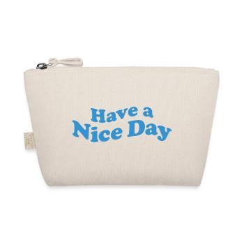 nice day - Bio-Täschchen - Natur - Vorne