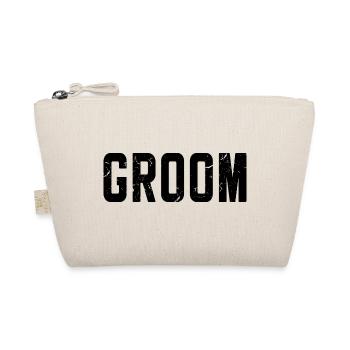 Groom Cool Matching Couple Wedding Party Mariage - Trousse biologique - nature - Devant
