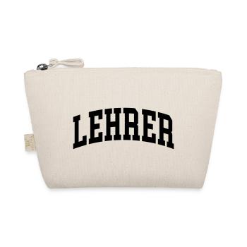 Lehrer - Bio-Täschchen - Natur - Vorne