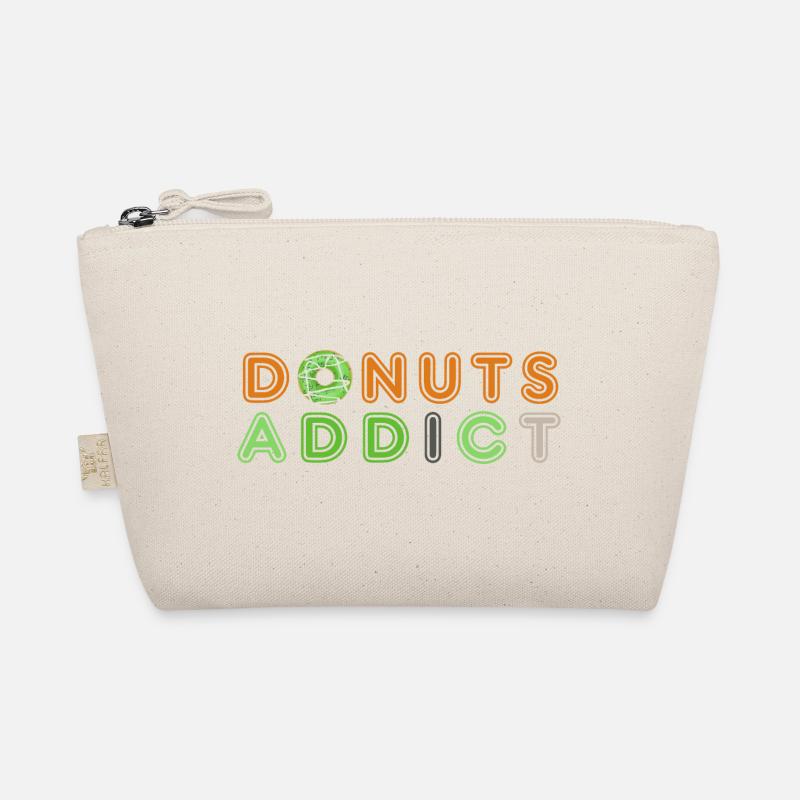 Donuts addict green Organic Pouch