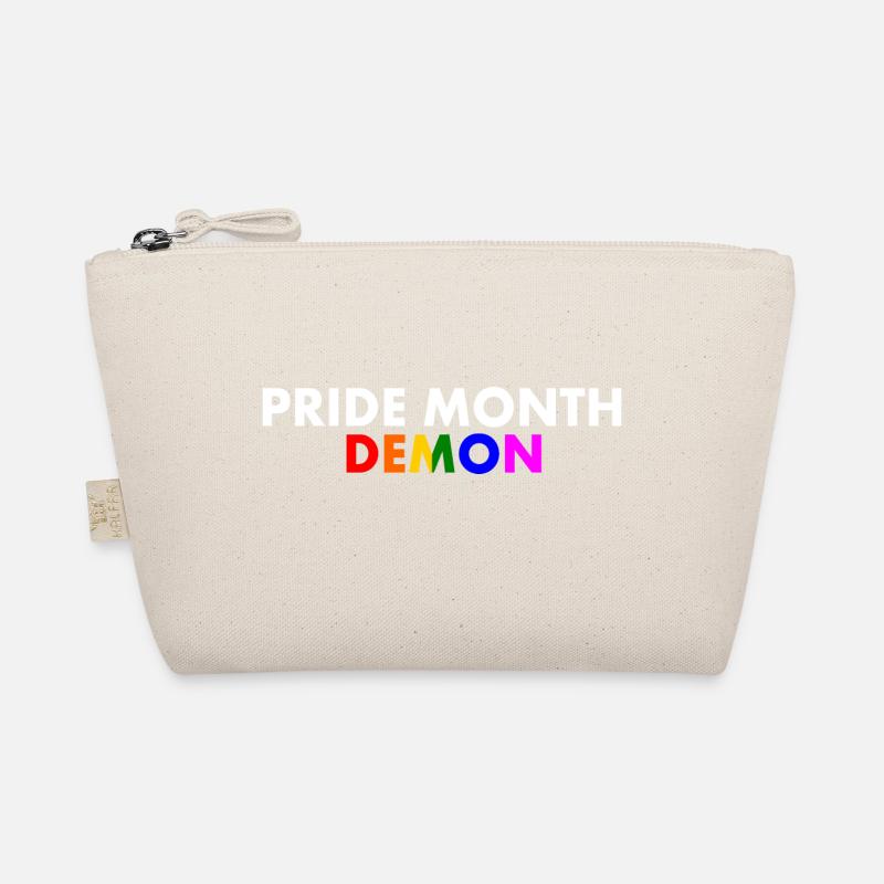 pride month demon - Bio-Täschchen - Natur
