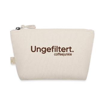 Kaffee ungefiltert Kaffeetasse Kaffeetrinker - Bio-Täschchen - Natur - Vorne