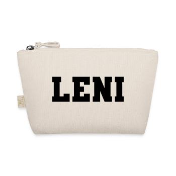 Name - Leni - Bio-Täschchen - Natur - Vorne