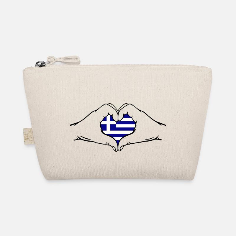 Grèce Forme de Coeur Avec Mains Trousse biologique