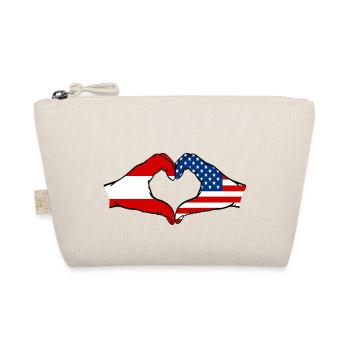 Autriche USA forme de coeur avec les mains - Trousse biologique - nature - Devant