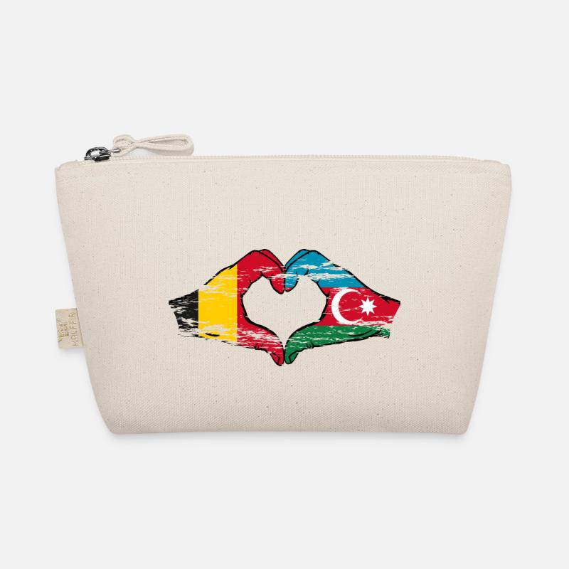 Belgique Azerbaïdjan forme de coeur avec les mains utilisées Trousse biologique