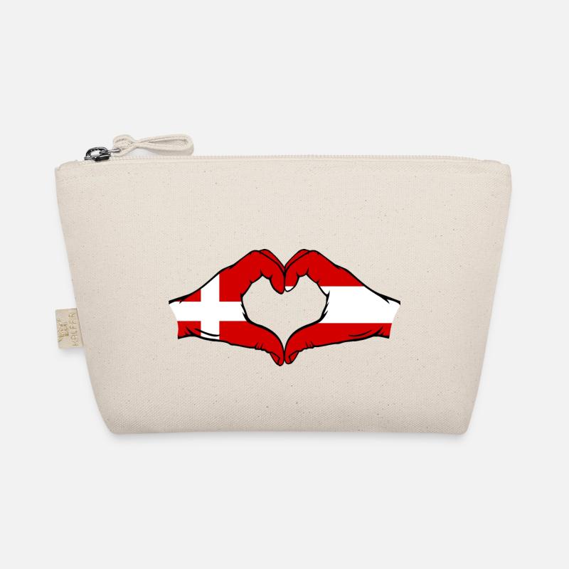 Danemark Autriche forme de coeur avec les mains Trousse biologique