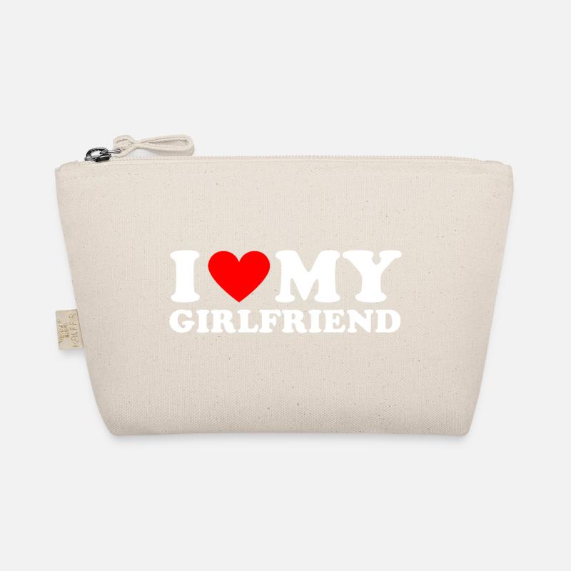 I love my girlfriend Bio-Täschchen