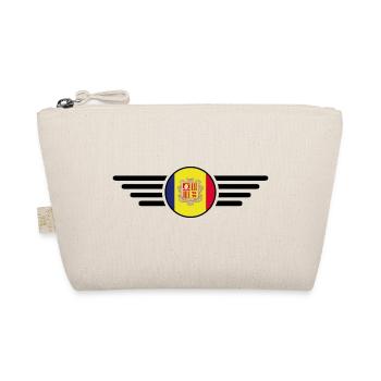 Andorra Style Design T-Shirt - Organic Pouch - nature - Front