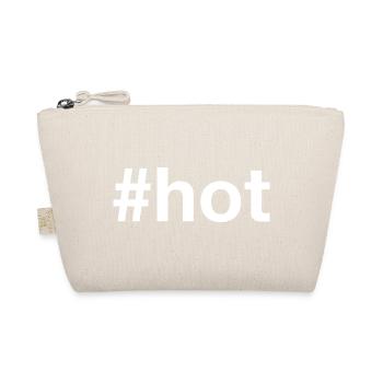 HOT Hashtag - Bio-Täschchen - Natur - Vorne