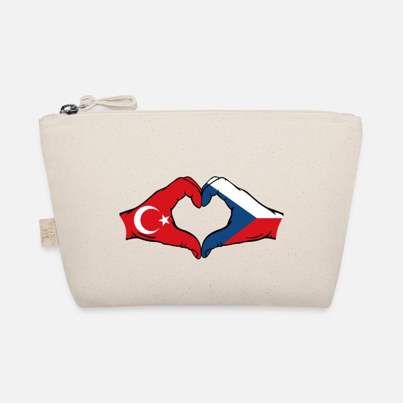 Turquie République tchèque drapeau coeur Trousse biologique