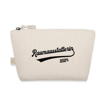 Raumausstatterin 2024 Beruf Raumausstattung - Bio-Täschchen - Natur - Vorne