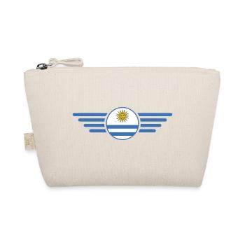 J’aime l’Uruguay, T-shirt design de style élégance - Trousse biologique - nature - Devant