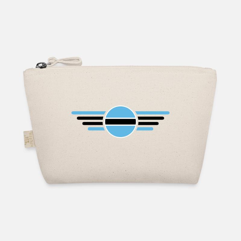 J’aime le Botswana, T-shirt design de style élégance Trousse biologique