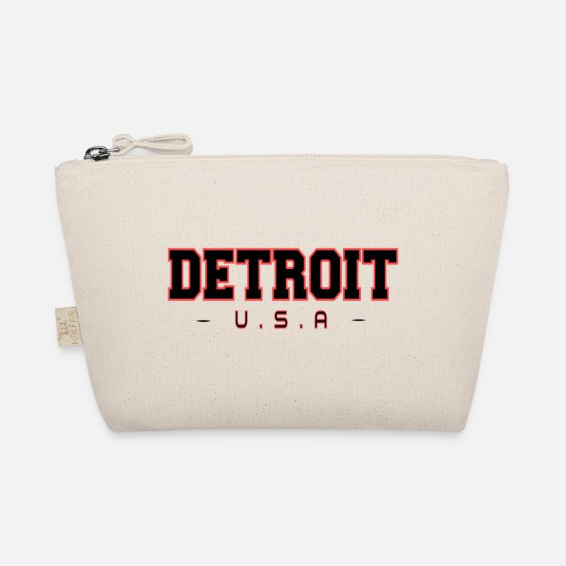Conception de contours Detroit USA Trousse biologique