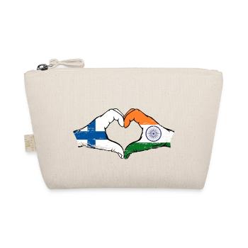 Finlande Inde mains forme de coeur utilisé - Trousse biologique - nature - Devant